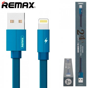 USB кабель Remax RC-094i Kerolla Lightning 1m синий в Одессе