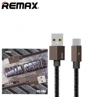 USB кабель Remax RC-110a Gefon Type-C 1m черный