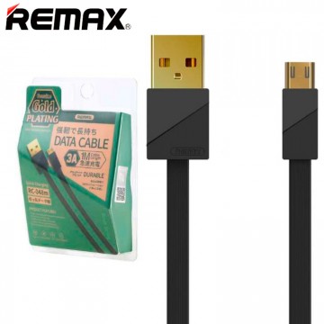 USB кабель Remax RC-048m Gold plating micro USB черный в Одессе