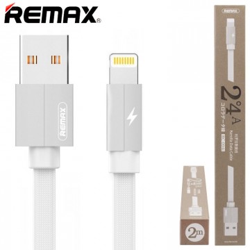 USB кабель Remax RC-094i Kerolla Lightning 2m белый в Одессе