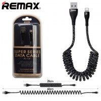 USB кабель Remax RC-139i Super Lightning черный