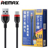 USB кабель Remax RC-126a Chooos Type-C черный