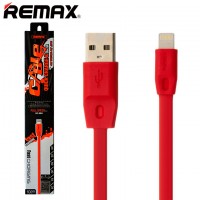 USB кабель Remax FullSpeed RC-001i lightning 1m красный