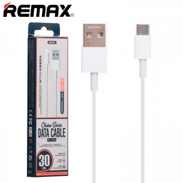 USB кабель Remax RC-120a mini Chaino 0.3m Type-C белый в Одессе