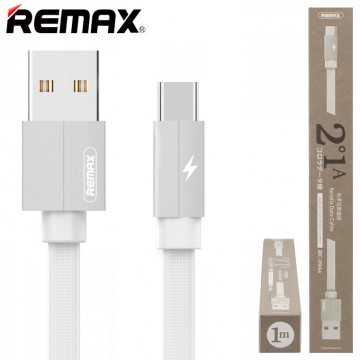 USB кабель Remax RC-094a Kerolla Type-C 1m белый в Одессе