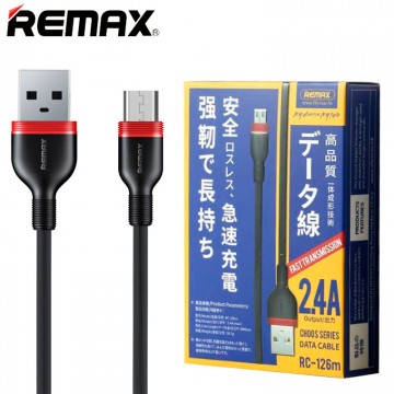 USB кабель Remax RC-126m Chooos micro USB черный в Одессе