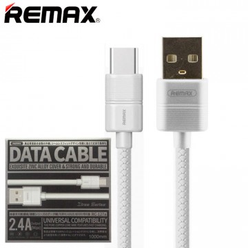 USB кабель Remax RC-127a Zire Type-C белый в Одессе