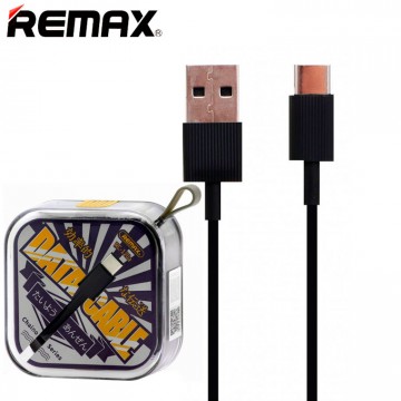 USB кабель Remax RC-120a Chaino Type-C черный в Одессе