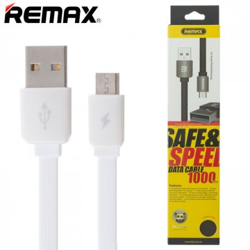 USB кабель Remax RC-015m King kong micro USB белый в Одессе