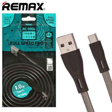 USB кабель Remax RC-090a Full Speed Pro Type-C 1m черный в Одессе