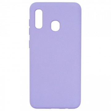 Чехол Silicone Cover Full Samsung A20e 2019 A202 сиреневый в Одессе