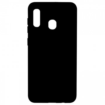 Чехол Silicone Cover Full Samsung A20e 2019 A202 черный в Одессе