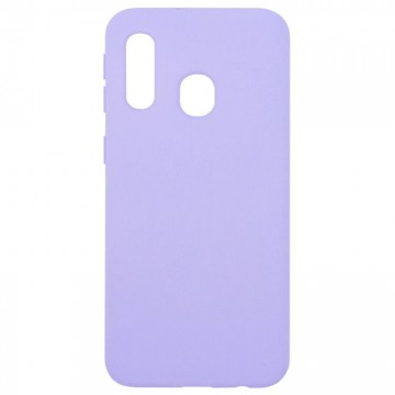 Чехол Silicone Cover Full Samsung A40 2019 A405 сиреневый в Одессе