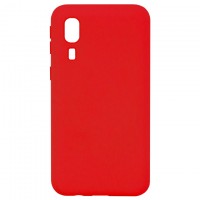 Чехол Silicone Cover Full Samsung A2 Core A260 красный