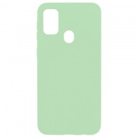 Чехол Silicone Cover Full Samsung M21 2020 M215, M30s 2019 M307 салатовый