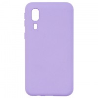 Чехол Silicone Cover Full Samsung A2 Core A260 сиреневый