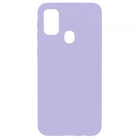 Чехол Silicone Cover Full Samsung M21 2020 M215, M30s 2019 M307 сиреневый