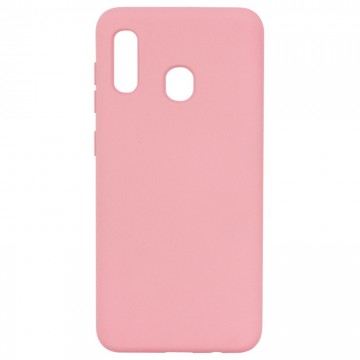 Чехол Silicone Cover Full Samsung A20e 2019 A202 розовый в Одессе