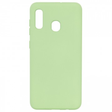 Чехол Silicone Cover Full Samsung A20 2019 A205, A30 2019 A305 салатовый в Одессе