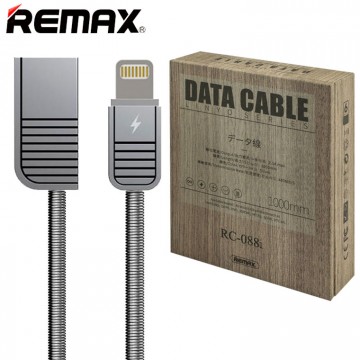 USB кабель Remax Linyo RC-088i Lightning серебристый в Одессе