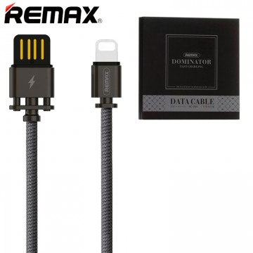 USB кабель Remax Dominator RC-064i Lightning черный в Одессе