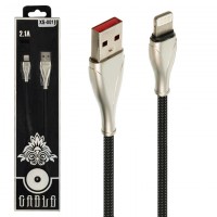 USB кабель XS-001 Lightning черный