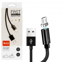 USB кабель магнитный FW-A16 micro USB черный