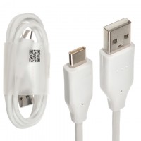 USB кабель Type-C A тех.пакет белый