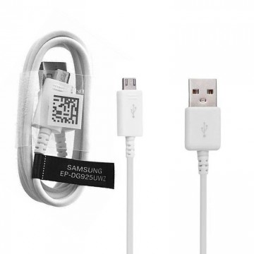 USB кабель S6 RT1G micro USB high copy тех.пакет белый в Одессе