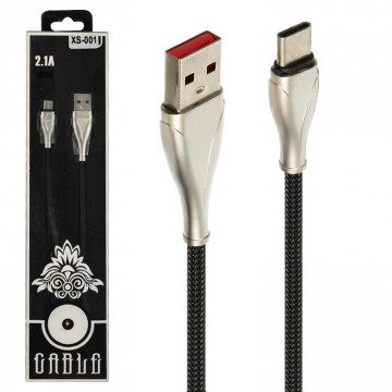 USB кабель XS-001 Type-C черный в Одессе