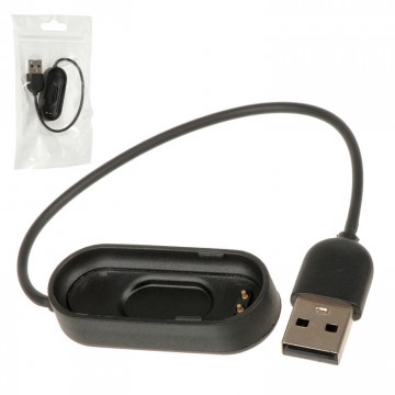 USB Кабель для Xiaomi mi band 4 тех.пак черный в Одессе