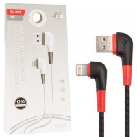 USB кабель XS-009 Lightning черный