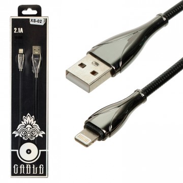 USB кабель XS-002 Lightning черный в Одессе