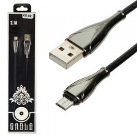 USB кабель XS-002 micro USB черный