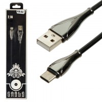 USB кабель XS-002 Type-C черный