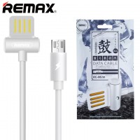 USB кабель Remax Waist Drum RC-082m micro USB белый