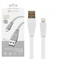 USB кабель Lenyes LC101 Lightning белый