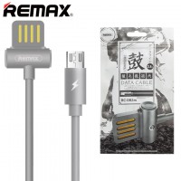 USB кабель Remax Waist Drum RC-082m micro USB серый