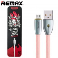 USB кабель Remax Kinght RC-043m micro USB розовый