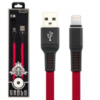 USB кабель XS-006 Lightning красный