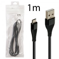 USB кабель XG W633 1m micro USB тех.пакет черный