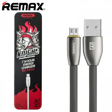 USB кабель Remax Kinght RC-043m micro USB черный в Одессе