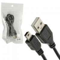 USB кабель ZL-V3 mini USB (GPS) тех.пакет черный
