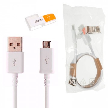 USB кабель Samsung U3.0 micro USB 1m original тех.пакет белый в Одессе