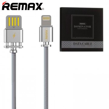 USB кабель Remax Dominator RC-064i Lightning серебристый в Одессе