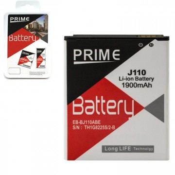 Аккумулятор PRIME Samsung EB-BJ110ABE 1900 mAh J1 Ace J110 100% Емкость AAAA/Original Prime в Одессе