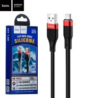 USB кабель Hoco U72 Forest Silicone Type-C 1.2М черный