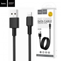 USB кабель Hoco X29 Superior Lightning 1М черный