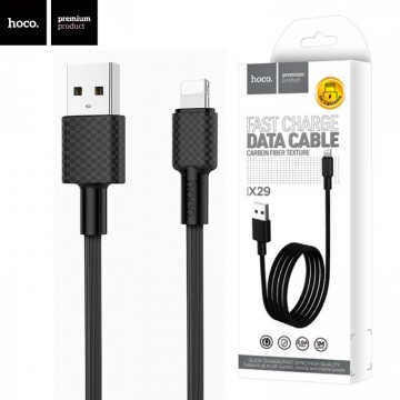 USB кабель Hoco X29 Superior Lightning 1М черный в Одессе