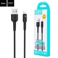 USB кабель Hoco X30 Star Lightning 1М черный